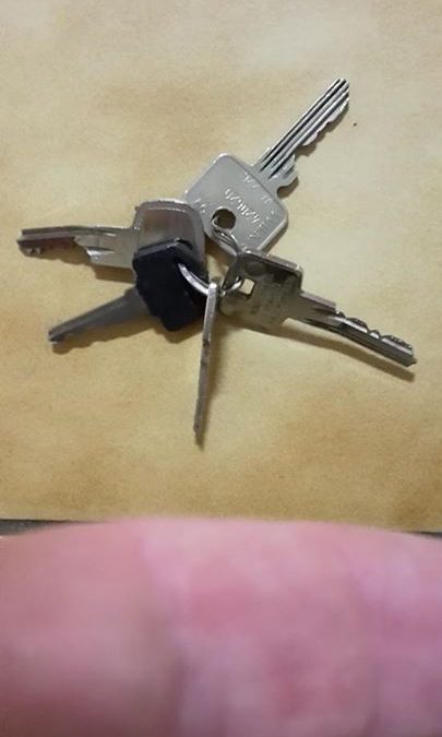 Schlüssel gefunden!…