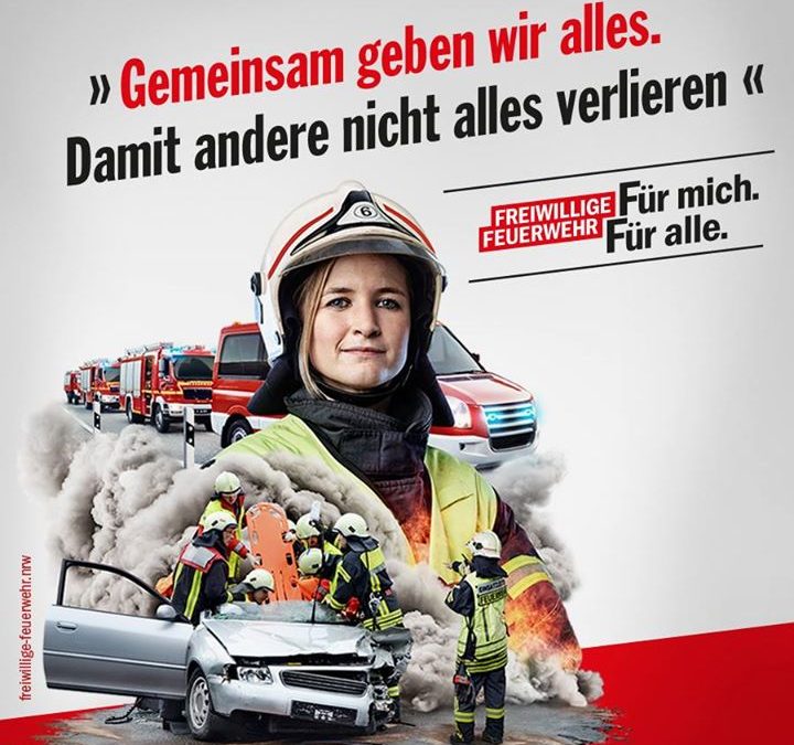 Noch sind Frauen in der Freiwilligen Feuerwehr i…
