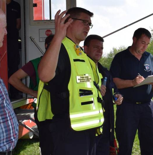 Grävenwiesbach: Waldbrand-Szenario bei Katastrophenschutzübung der Feuerwehr