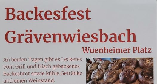 Backhausfest Grävenwiesbach