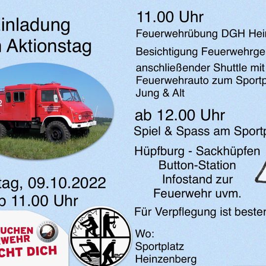 Aktionstag der Feuerwehr Heinzenberg