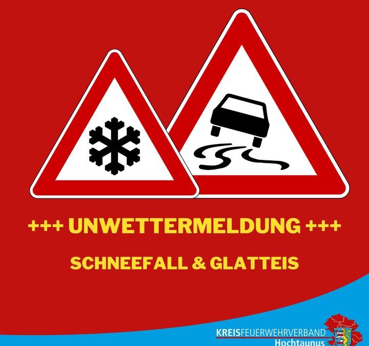 ⚠️ Vorabinformation Schneefall & Eisglätte ⚠️ Der Deutsche Wetterdienst hat…