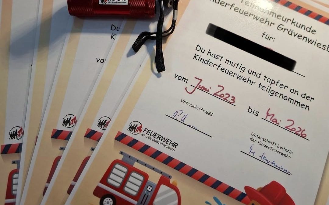 +++ KINDERFEUERWEHR +++…
